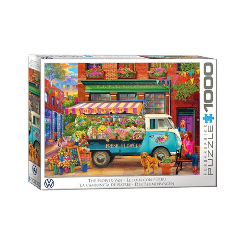 Eurographics - The Flower Van 1000-piece puzzle