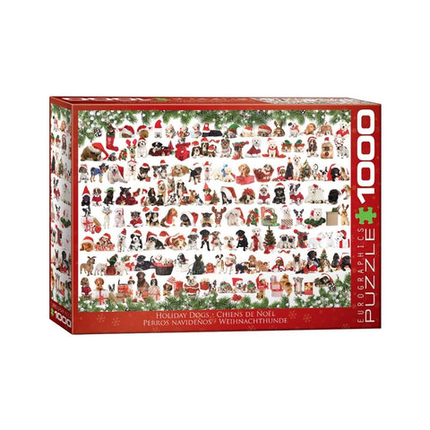 Eurographics - Holiday Dogs 1000-piece puzzle