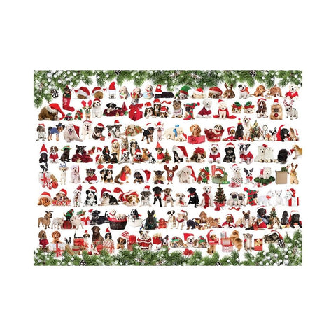 Eurographics - Holiday Dogs 1000-piece puzzle