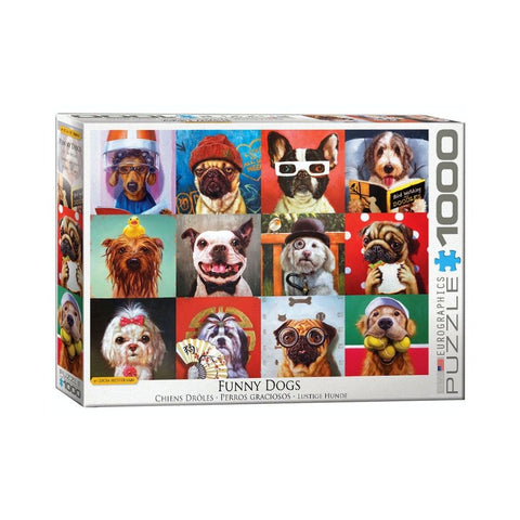 Eurographics - Funny Dogs 1000-piece puzzle