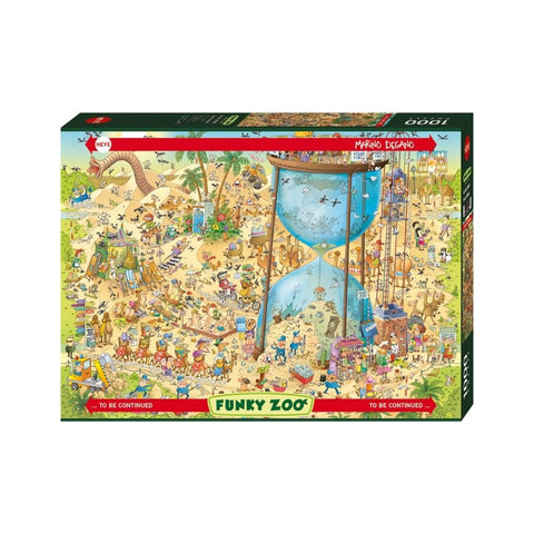 Heye - Funky Zoo, Desert Habitat 1000-piece puzzle