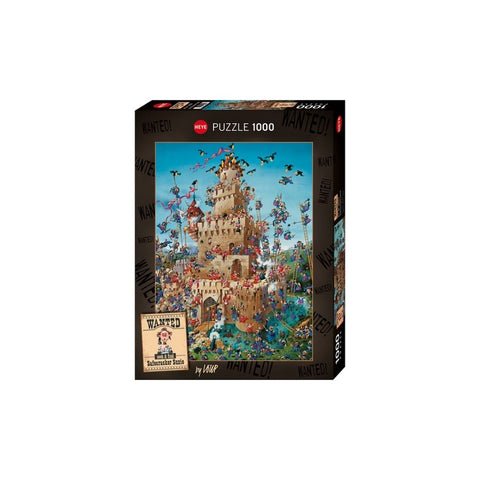 Heye - Wanted, Safecracker Suzie 1000-piece puzzle