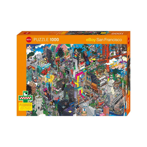 Heye - San Francisco Quest 1000-piece puzzle