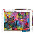 Heye - Jolly Pets Devoted 2 Cats 1000-piece puzzle