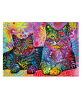 Heye - Jolly Pets Devoted 2 Cats 1000-piece puzzle