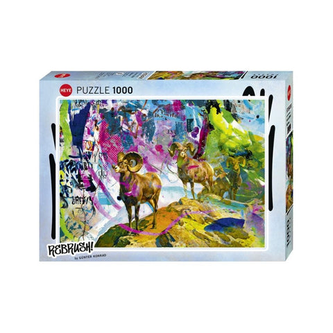 Heye - Rebrush!, Big Horns 1000-piece puzzle