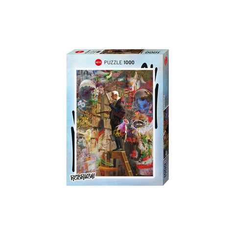 Heye - Rebrush!, The Bookworm 1000-piece puzzle