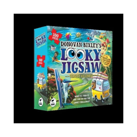 Little Moa - Looky Jigsaw: Seaside Silliness 100-piece puzzle