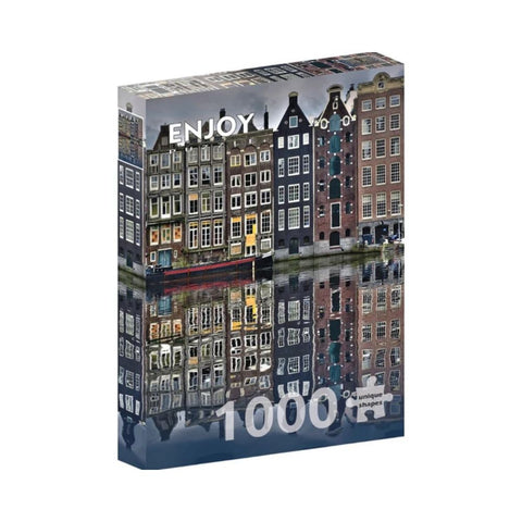 Enjoy - Amsterdam Houses 1000-piece puzzle