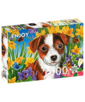 Enjoy - Puppy Garden 1000-piece puzzle