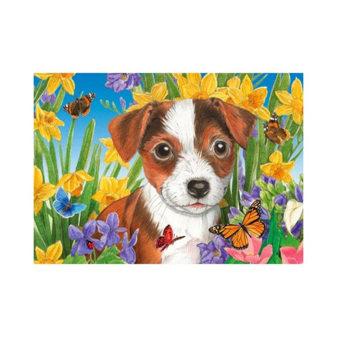 Enjoy - Puppy Garden 1000-piece puzzle