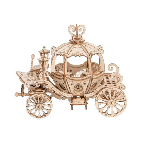 Robotime - Classical 3D Wooden Pumpkin Cart