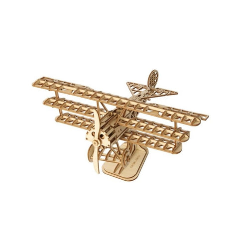 Robotime - Classical 3D Wooden Airplane