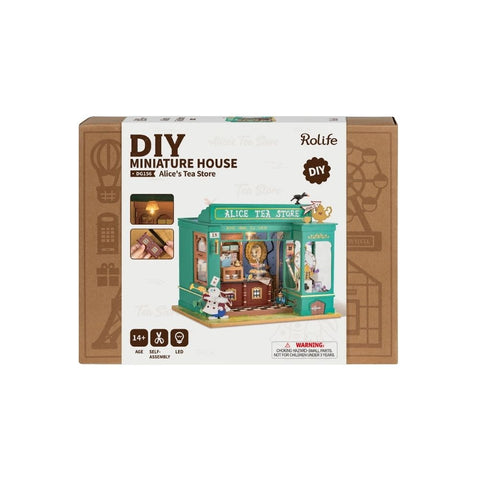 Robotime - Diy Mini House Alice’s Tea Store