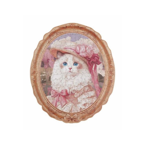 Puzzle Paradise, Springtime Kitty Portrait