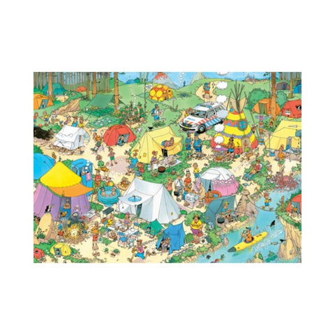 JVH - Camping In The Forest 1000-piece puzzle