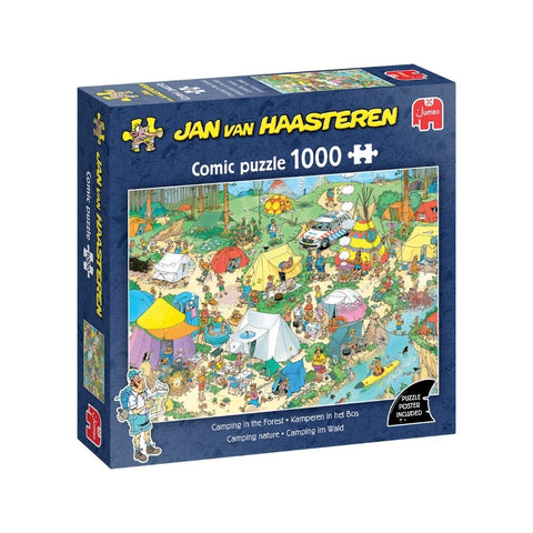 JVH - Camping In The Forest 1000-piece puzzle