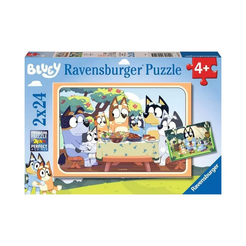 Bluey, Let's do this! 2x24-piece puzzles