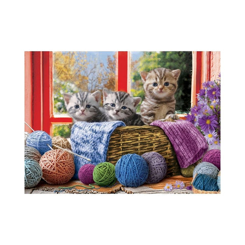 Eurographics - Knittin Kittens 500-piece puzzle