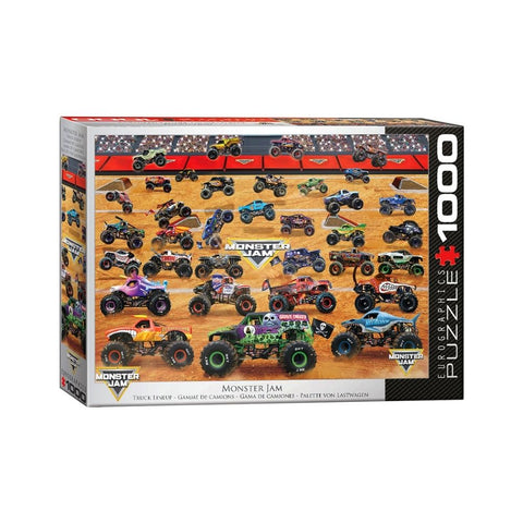 Eurographics - Monster Jam 1000-piece puzzle