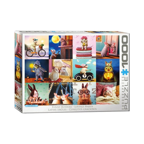 Eurographics - Funny Bunnies 1000-piece puzzle