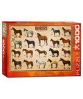 Eurographics - Horses 1000-piece puzzle