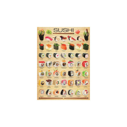 Eurographics - Sushi 1000-piece puzzle