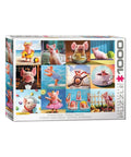 Eurographics - Funny Pigs 1000-piece puzzle