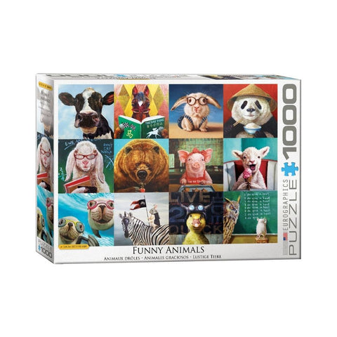 Eurographics - Funny Animals 1000-piece puzzle