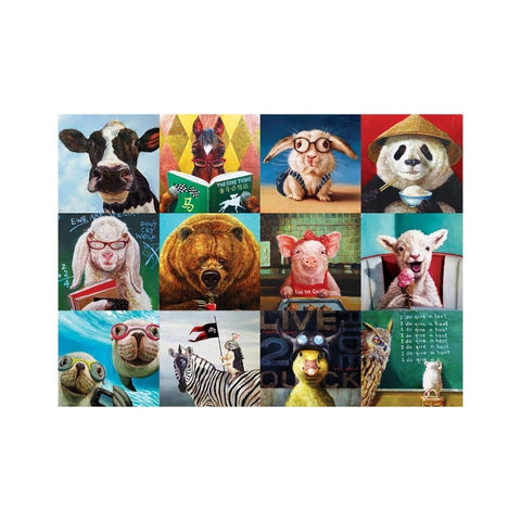 Eurographics - Funny Animals 1000-piece puzzle