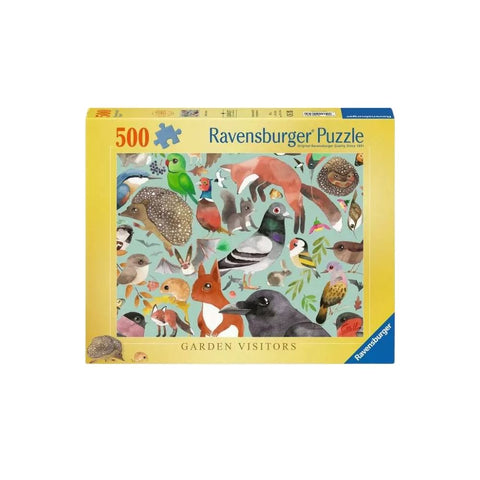  Garden Visitors 500-piece puzzle