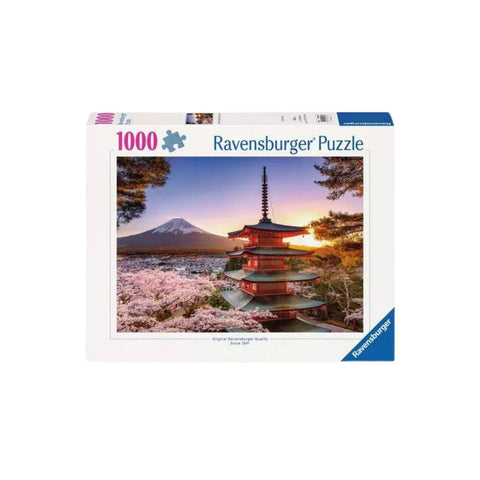 Mount Fuji Cherry Blossom View, 1000-piece puzzle