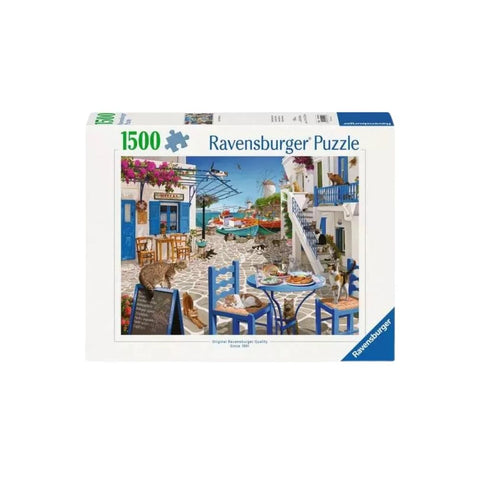 Cats Of Mykonos 1500-piece puzzle
