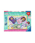  Gabby's Dollhouse, Magical Sleepover 2x12 piece-puzzles