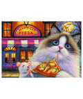 Ravensburger - Happy Cat Pizza 35-piece puzzle