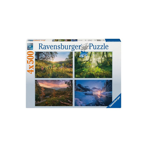 Ravensburger - 4 Seasons 4x500 piece puzzles