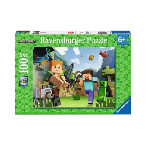 Ravensburger - Minecraft Steve and Alex 100-piece puzzle