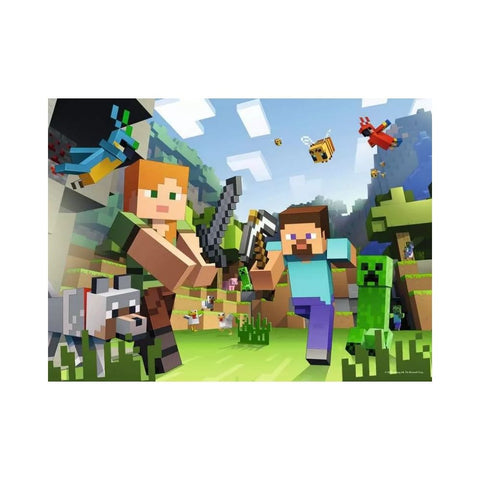 Ravensburger - Minecraft Steve and Alex 100-piece puzzle