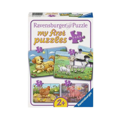 Ravensburger - My First Puzzles, 2-4-6-8 pieces