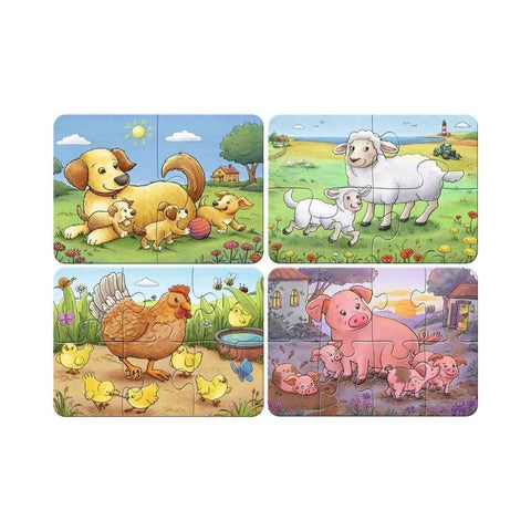 Ravensburger - My First Puzzles, 2-4-6-8 pieces