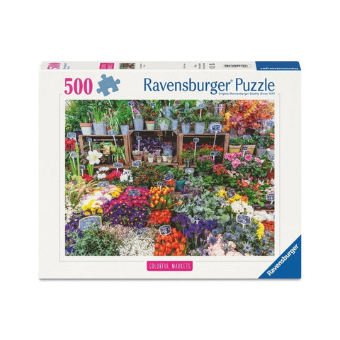  Ravensburger - Flower Market, France 500pc puzzle