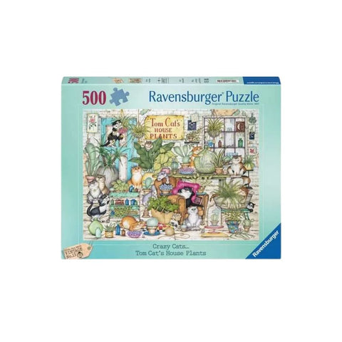  Crazy Cats... Tom Cat's House Plants 500-piece