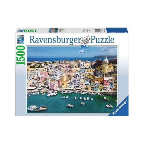 Ravensburger - Colorful Procida Italy Puzzle 1500pc puzzle