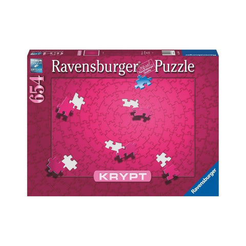 Ravensburger - Krypt Pink Spiral Puzzle 654pcs