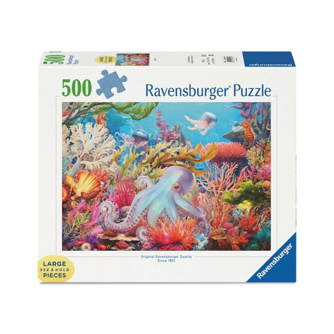 Ravensburger - Reef Life 500 Large piece puzzle