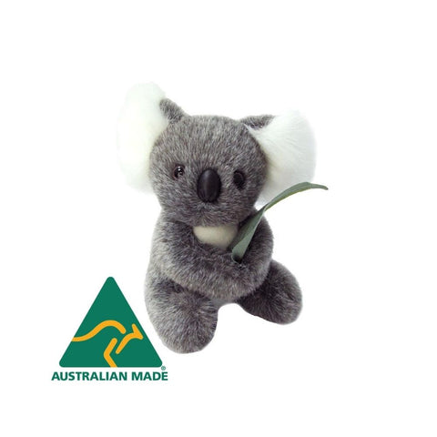 Aussie Made Koala with Leaf 15CM