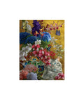  Gilded Cats and Flowers 1000 piece puzzle