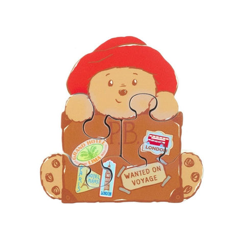 Paddington with Suitcase Wooden Puzzle