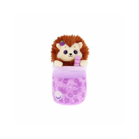 Keel Toys - Cafe Cute Bubble Tea Heather The Hedgehog 15CM