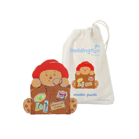 Paddington with Suitcase Wooden Puzzle